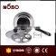 Stainless steel milk pot with glass lid