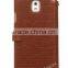 Full grain leather custom smartphone case