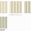 stock foaming non woven wallpaper, yellow neat wide stripe wall decor for apartment , home accent wall sticker supplier