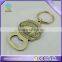 wholesale antique bronze brass metal zinc alloy promotional beer bottle opener keychain