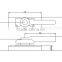 Crescent Lock For PVC Casement Window