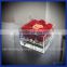Alibaba gold supplier Clear acrylic gift box for flower rose