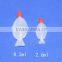 8.2ml, 2.6ml Mini Plastic soy fish sauce bottle