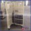 Nestable Roll Mesh Container with Plastic Pallet