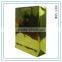 Eco hot stamping gold foil paper bag & paper shopping bag with handles
