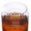 glass drinking cup embossed glass cocacola cup