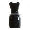 Black Sweetheart Sexy PVC Party Dresses