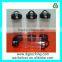 clear PET PP Plastic Packaging Tubes with plastic plug and handle