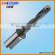 The lateral fixation type flange shank and helical flute holder