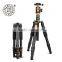 Q888 Aluminum portable tripod for digital dslr video film shooting camera tripod stand with panoramic ballhead tripod bag