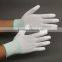 safe finger coated knitted gloves for industry