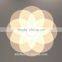 Flower design drop LED pendant lamp