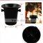 Fabrications Acrylic, 2 Piece Wine Spittoon and Wine casting Spittoon - Black