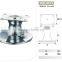 Sofa leg with high bearing capacity KSL8111