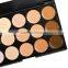 2 types of optional 15 color concealer palette makeup for hide blemish natural face