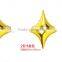 middle size 26''(60x60cm ) multicolor Four-Pointed corners Star shape foil helium balloon for party decorations
