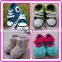 MOQ 5 pairs crochet knitted baby shoes