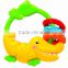 Kid Gift Musical Instrument Colorful Plastic Rattle Shaker Bell Ring Ball Toy Baby Kids Educational Gift Hand toy