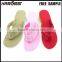 Pink wedge flip flop woman with heel , chunky high heel woman platform sandal for woman 2015