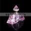 Eco-friendly new designed crystal perfume bottle wholesale