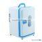 12 L Portable Mini Fridge Cooler and Warmer Auto Car Boat Home Office AC & DC White