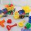 10pcs beach toy and sand toys play set with riddle and molds