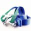 10T 7.5M heavy duty Double ply Nylon tow strap with steel snap hook for emergency vehicle towing