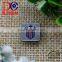10mm crown design metal plate decorative button for fashion garment