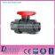 pvc double union ball valve
