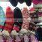 Winter Snow Flakes Stocking Cheap Toe Fleece Lined Copper Terry Socks                        
                                                Quality Choice