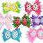 Hot Selling Girls Hair Bow Hair clips Hair Accessories polka dots clips