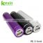 Most Popular Mobile Battery Charger LED Torch Light Portable Power Bank 2600mah for Promotion