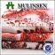 Mulinsen new design printed twist polyest wholesale satin robe