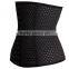 Two color 2015 wholesale 100% latex breathable waist trainer corset with a hole very cheaper
