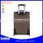 New Designed PU Travel Luggage Bag With Printing