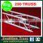 lighting stage truss lifting/curved aluminum truss/lighting tower truss