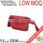 Red Fashion Polyester Cometics Girls Toiletry bag with tassels
