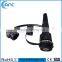 Outdoor IP Harsh PDLC/ODVA 7.0mm 2 Cores Fiber Optic Patch Cord