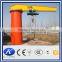 10 ton fixed wall mounted slewing jib crane