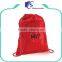 Colorful polyester Drawstring bag Cinch Sac