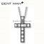 Personalized simple design Pendant Jewelry Brand stainless steel Cross Pendant