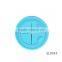 Earphone Shape Silicon PVC Label Soft 3D Rubber Clothing Patch