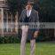 Popular Custom Made Grey Double Breasted Overcoat Men