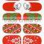 Jake recommend Christmas nail polish sticker/nail polish strip