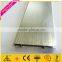 TOP! OEM aluminum skirting board, export Silver brushed aluminum skirting board, Over 20 years aluminium facotory