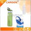 Colorful portable 750ml tritan plastic alkaline water bottle