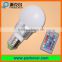 AC90-260V high quality 3W E27 B22 E14 RGB LED bulb