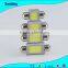 Canbus Error Free C5W COB 12SMD Led Festoon Lamps ,led car roof light