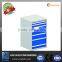 powder coated metal tool cabinet for workshop with many drawers