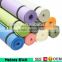Eco friendly Melors Easy to carry outdoor gym wide yoga mat 10mm, custom printed tpe yoga mat